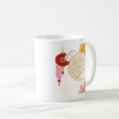 Blumen des Nachts Kaffee Kaffeetasse (VorderseiteRechts)