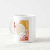 Blumen des Nachts Kaffee Kaffeetasse (Vorderseite Links)