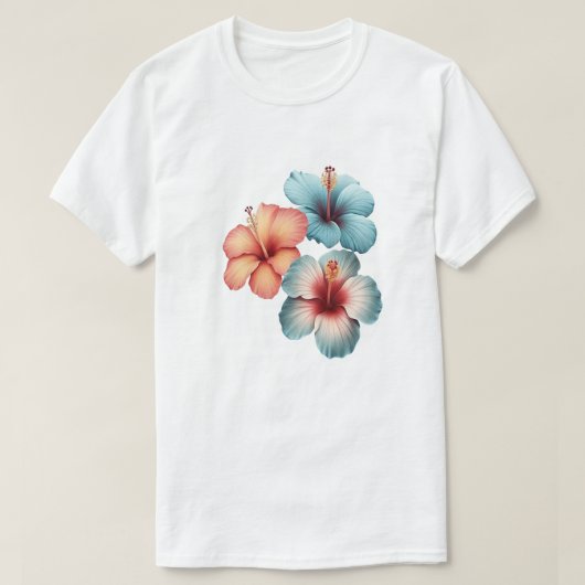 BLUMEN DESIGN T-SHIRT (Design vorne)