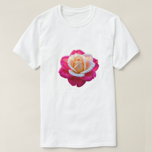 BLUMEN DESIGN T-SHIRT (Design vorne)