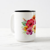 BLUMEN DESIGN TASSE (Vorderseite Links)