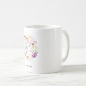 Blumen-Design-Tasse 🌺 Kaffeetasse (VorderseiteRechts)