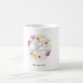 Blumen-Design-Tasse 🌺 Kaffeetasse (Mittel)
