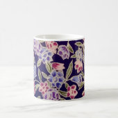 Blumen-Design-Tasse Kaffeetasse (Mittel)