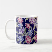 Blumen-Design-Tasse Kaffeetasse (Links)