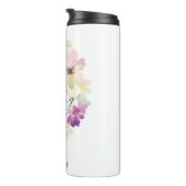 Blumen-Design-Tasse 🌺 Thermosbecher (Nach rechts gedreht)