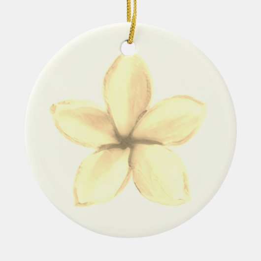 Blumen dod keramik ornament (Vorne)
