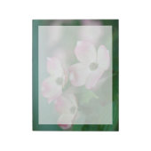 Blumen | Dogwood-Blüten Notizblock (Rotiert)
