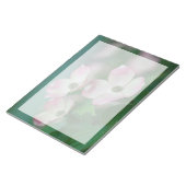 Blumen | Dogwood-Blüten Notizblock (angewinkelt)