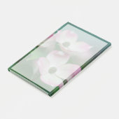 Blumen | Dogwood-Blüten Post-it Klebezettel (angewinkelt)