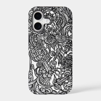 Blumen-Doodle