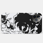 Blumen-Doodle Case-Mate iPhone Hülle (Rückseite (Horizontal))