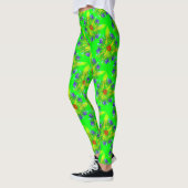 Blumen-Doodle-Leggings Leggings (Links)