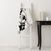 Blumen-Doodle Sherpadecke (Beispiel)