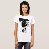 Blumen-Doodle T-Shirt (Vorne ganz)