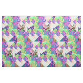 Blumen-Drache Stoff (Yard (91,4 cm))