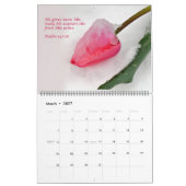 Blumen durch Entwurf - Psalm-und Kalender (Mär 2027)