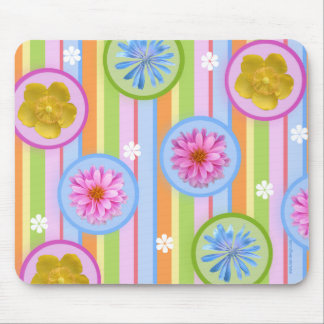Blumen durch Sonne Mousepad