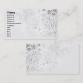 Blumen--Ecke-Geschäft-Karte Visitenkarte (Vorne/Hinten)