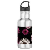 Blumen Edelstahlflasche (Vorderseite)