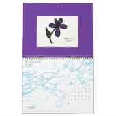 Blumen-Edelsteine Kalender (Feb 2027)