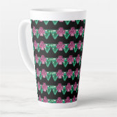 Blumen Edelsteine  Milchtasse (Linke Ecke)