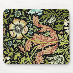 Blumen-Entwurf Mousepad Williams Morris