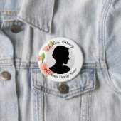 Blumen Erinnerungsfoto-Button Button (Beispiel)