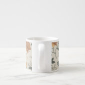 Blumen Espresso Tasse (Rückseite)
