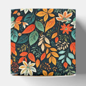 Blumen Exotische Blumen Muster Geschenkschachtel (Oben)
