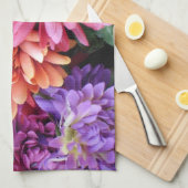 Blumen-Explosionen Küchentuch (Viertel Falte)