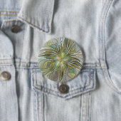 Blumen-Fantasie Moderne Fraktal-Kunst-Blume mit Go Button (Beispiel)