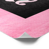 Blumen Fantasy Angel Design Poster Print (Ecke)