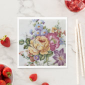 Blumen Fantasy-Papier Serviette  (Beispiel)