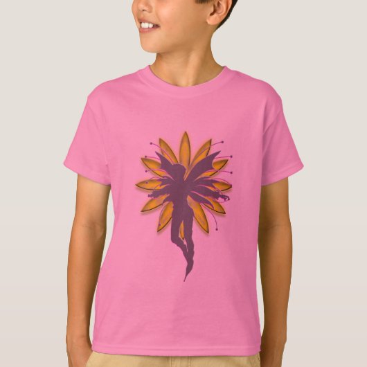 Blumen-Fee T-Shirt (Vorderseite)