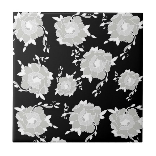 Blumen Fliese (Vorderseite)