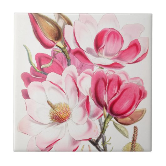 Blumen Fliese (Vorderseite)