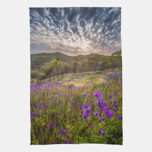 Blumen | Flinders Ranges Australien Geschirrtuch (Vertikal)