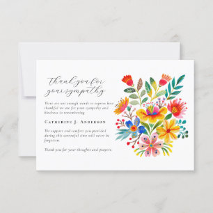 Blumen-Foto-Beileid-Funeral-Denkmal Dankeskarte