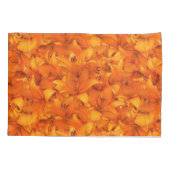 Blumen-Foto-orange Garten-Lilien Kissenbezug (Rückseite)