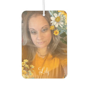 Blumen-Foto-Sonnenblumen-Name Auto Autolufterfrischer
