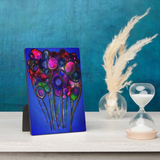 Blumen Fotoplatte (Seite)