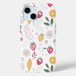 „Blumen-Frucht-Muster iPhone / iPad-Hülle“ Case-Mate iPhone Hülle