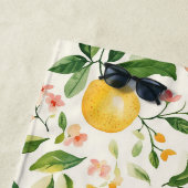 Blumen & Früchte Strandtuch (Beispiel)