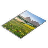 Blumen | Frühjahrsalpe di Siusi Langkofel Notizblock (Linke Seite)