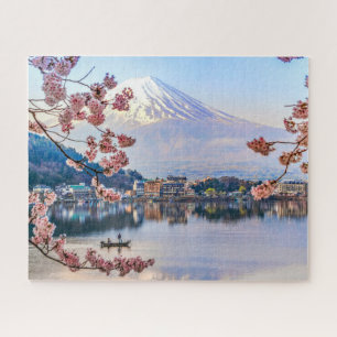 Blumen   Frühjahrskirsche blüht Japan Puzzle