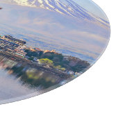 Blumen | Frühjahrskirsche blüht Japan Schneidebrett (Ecke)