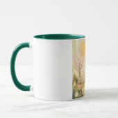 Blumen-/Frühlingshaus Tasse (Links)