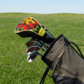 Blumen-Fun-Fahrer-Kopfbedeckung Golf Headcover (In SItu)