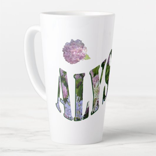 Blumen für Alyssa, Milchtasse (Linke Ecke)